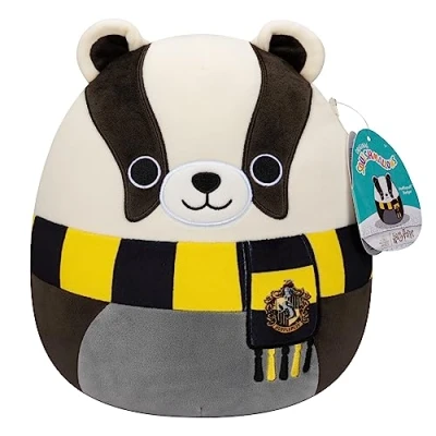 Abbildung von Squishmallows Kuscheltier Harry Potter Hufflepuff 25 cm (NEU &amp; OVP)