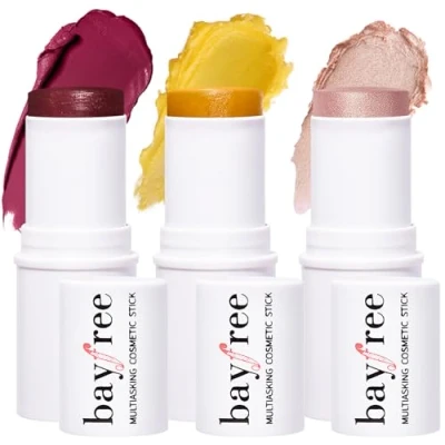 Abbildung von KIMUSE Cream Blush stick, Highlighter &amp; Contouring Cremige Textur Mit Leuchtendem Finish,Vielseitig, einfach zu verwenden, Make Up Für Jeden Hauttyp