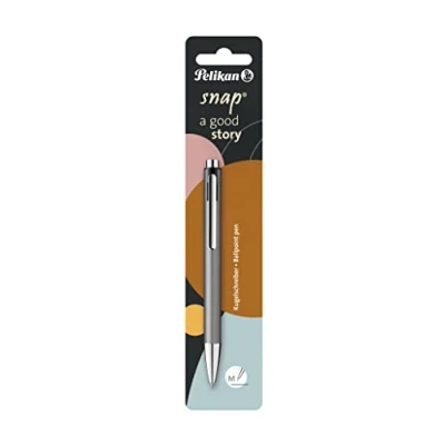 Abbildung von Pelikan 817646 Kugelschreiber Snap K10, Metall, Platin