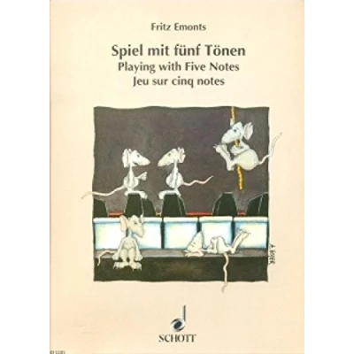Abbildung von Spiel mit fünf Tönen: Lieder und Stücke für den ersten Anfang am Klavier. (Europäische Klavierschule)