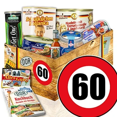 Abbildung von 60 Geburtstag Geschenke DDR Waren zum 60.