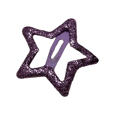 Abbildung von Stern Haarspange für Kinder, Glitzer Metall Haarspangen, Haarnadeln, Haarschmuck, Kopfbedeckung, Styling Werkzeuge, Haarspangen Frauen und Mädchen
