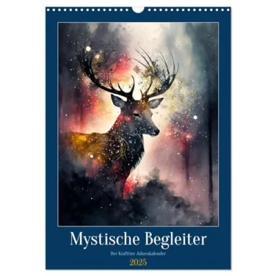 Abbildung von Mystische Begleiter (Wandkalender 2025 DIN A3 hoch), CALVENDO Monatskalender