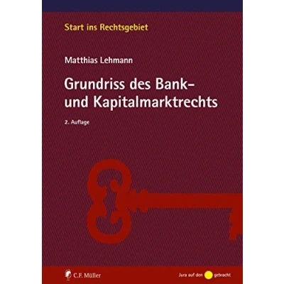 Abbildung von Grundriss des Bank und Kapitalmarktrechts (Start ins Rechtsgebiet)