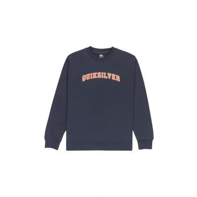 Abbildung von Quiksilver Graphic Crew Fleece Pullover, Schwarz, S