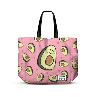 Abbildung von Oh My Pop! Waca Horizontale FAN Shopping Einkaufstasche, Rosa