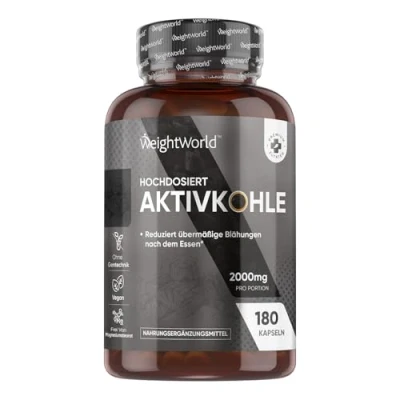 Abbildung von WeightWorld Aktivkohle Kapseln
