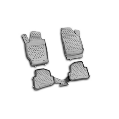 Abbildung von Element Passgenaue 3D Fussmatten Designed für Skoda Fabia, Mk2, 2007 2014, 4 TLG.
