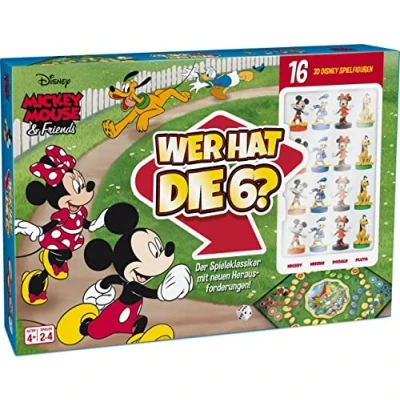 Abbildung von ASS Spiel 30103 Disney Mickey Maus and Friends Wer hat die 6?
