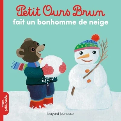 Abbildung von Petit Ours Brun fait un bonhomme de neige