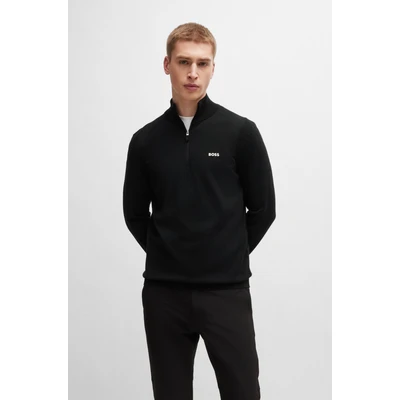 Abbildung von BOSS EVER Strickpullover, Herren, Größe: Small, Black