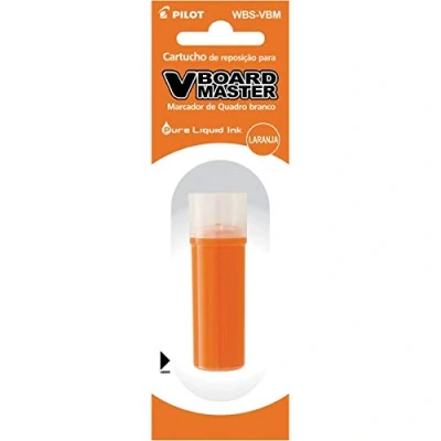 Abbildung von Pilot V Board Master Nachfüllpack für trocken abwischbare Marker, 4 mm, Orange, 12 Stück