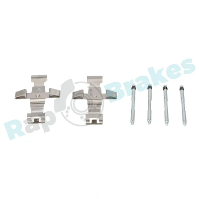 Abbildung von RAP BRAKES R U0371 Zubehörsatz, Scheibenbremsbelag Vorderachse AUDI: A6 C7 Avant, Q5, Limousine, OPEL: Insignia B Sports Tourer