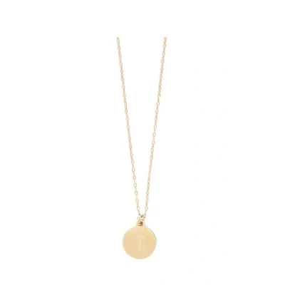 Abbildung von Kate Spade New York Mini Anhänger „T“, golden