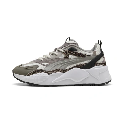 Abbildung von Puma RSX Efekt LEO Sneakers Sneaker low, Größe: 36, Vapor gray/concrete gray Leder und textil