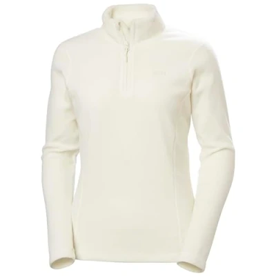 Abbildung von Helly Hansen Women&#039;s W DAYBREAKER 1/2 ZIP FLEECE Baselayer Jacket, 047 SNOW, XL