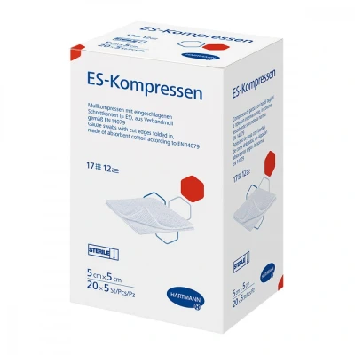 Abbildung von Es kompressen steril 5x5 cm Grosspackung