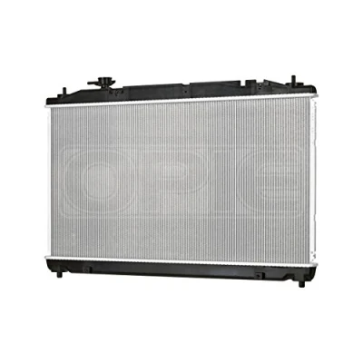 Abbildung von DENSO DRM09112 Kühler, Motorkühlung Aluminium 620 395 27 FIAT: Doblo II Kombi, BRAVO 2, Kasten / LANCIA: DELTA 3