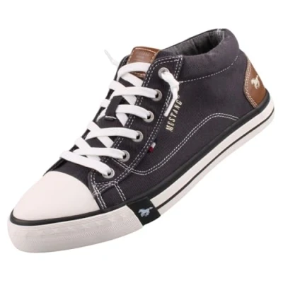 Abbildung von Mustang Sneaker low schwarz, Herren, Größe: 43, Schwarz Schuhe