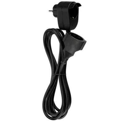 Abbildung von REV 0016130514 Strom Verlängerungskabel Schwarz 3 m (0016130514)