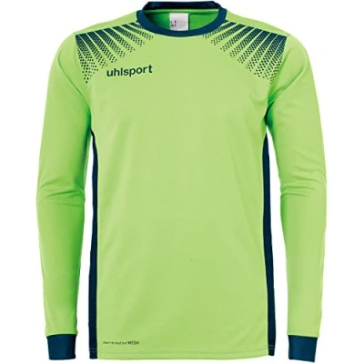 Abbildung von Uhlsport Herren Goal Torwartshirt Torwarttrikot, Flash grün/Petrol, 2XL