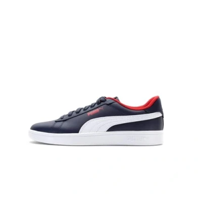 Abbildung von Puma Smash 3.0 Sneaker low für Kinder, Größe: 37, Navy white for all time red Schuhe