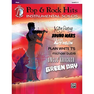Abbildung von Pop &amp; Rock Hits Instrumental Solos: Flute, Book CD (Alfred&#039;s Play Along): Flöte / Querflöte (incl. CD)