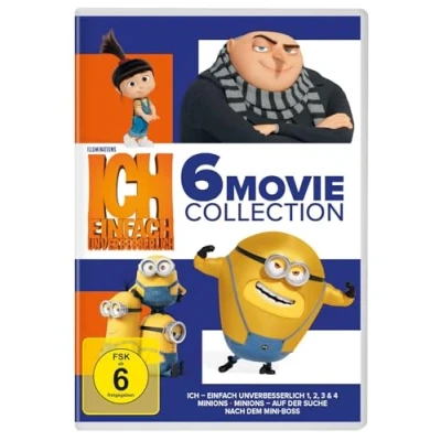 Abbildung von Ich einfach unverbesserlich &amp; Minions 6 Movie Collection [6 DVDs]