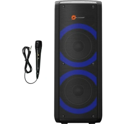Abbildung von N Gear LGP 72 Let’s go Party Lautsprecher Bluetooth mit Karaoke Mikrofon Musikbox licht und 8 Stunden spielzeit leistungsstarke 450 watt