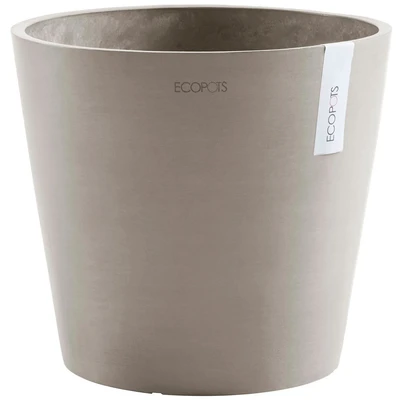 Abbildung von Ecopots Amsterdam 40 cm taupe Pflanze/Blumentopf