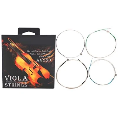 Abbildung von 4 St¨¹ck/Satz Universal Vollsaiten Professionelle Bratschensaiten E A D G f¨¹r 14 &quot; 16&quot; BratschenCleaning Repair and Maintenance