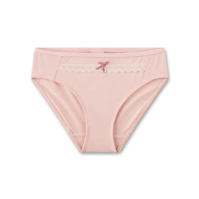 Abbildung von Sanetta Mädchen Hipslip (Doppelpack) Rosa Hochwertige und nachhaltige Unterhose für aus Bio Baumwolle. Inhalt: 2er Set Unterwäsche 128