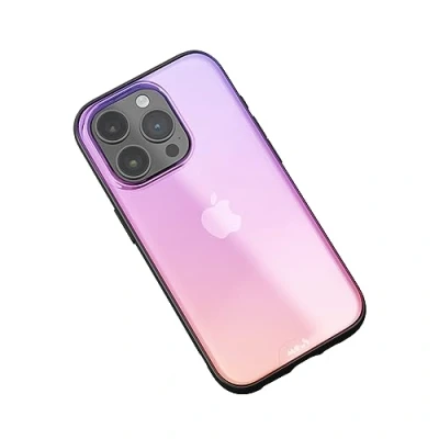 Abbildung von Mous Hülle für iPhone 15 Pro Max Durchsichtig Case Clarity Schillernd Handyhülle Transparent Kristallklares und Schlankes Design Schutzhuelle
