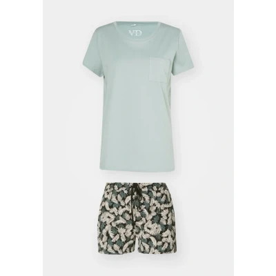 Abbildung von Lascana Prints Shorty Nachtwäsche Set, Damen, Größe: 32/34, Blue