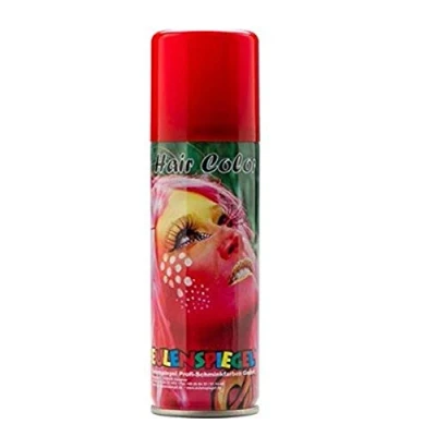 Abbildung von Eulenspiegel 819319 Color Haarspray, rot, 125 ml, Karneval, Halloween, Mottoparty