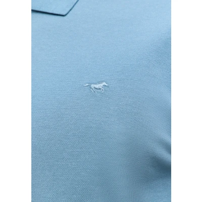 Abbildung von Mustang Style Palco Poloshirt, Herren, Größe: Medium, Blau