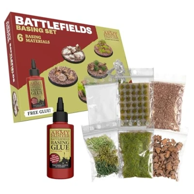 Abbildung von Army Painter Acrylfarbe TAPBF4301 Battlefields Basing Set/Grundset für...