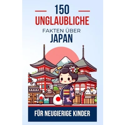 Abbildung von 150 Unglaubliche Fakten über Japan für neugierige Kinder: Entdecke den Anfängerleitfaden zu Kultur, Natur und Geschichte Japans Das perfekte ... oder Mädchen im Alter von 4 bis 12 Jahren.