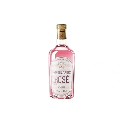 Abbildung von Ferdinand&#039;s Rosé Aperitif Mit regionale Zutaten wie Rhabarber und Weinbergpfirsichen Erfrischendes Sommergetränk 17% vol. 500ml