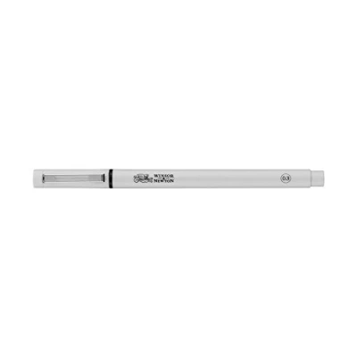 Abbildung von Winsor &amp; Newton 7001020 Fineliner, Pigment Liner für exakte Linien und Outlines, hohe Qualität, Pigmenttinte, dokumentenecht, lichtbeständig Linenbreite, 0,3 mm, Schwarz
