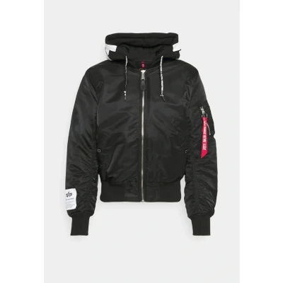 Abbildung von Alpha Industries Bomberjacke, Herren, Größe: Large, Black