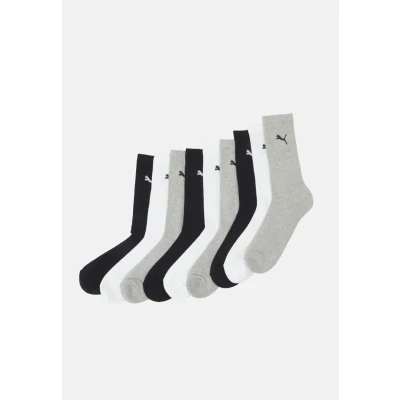 Abbildung von Puma CREW SOCK ECOM 9 PACK Unisex Sportsocken, Größe: 35 38, White/grey/black