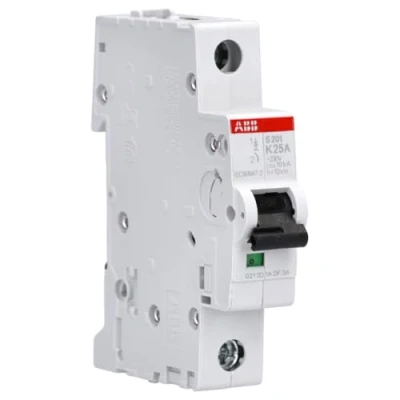 Abbildung von ABB S201 K25 Automatikschalter 6KA 1P, Weiß