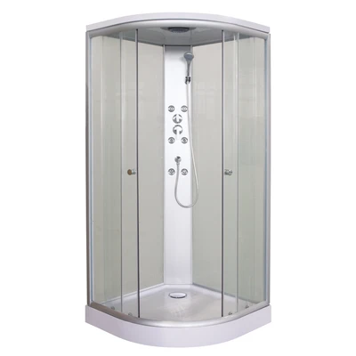 Abbildung von Sanotechnik Komplettdusche &quot;RELAX 1&quot;, Maße: 90x90x215cm