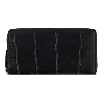 Abbildung von bugatti Nevio LONG WITH ZIP Geldbörse, Damen, Größe: One Size, Schwarz