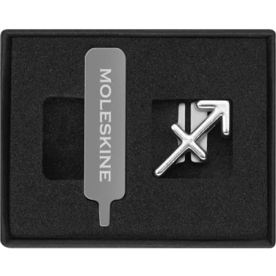Abbildung von Moleskine Pin Schütze, Silber