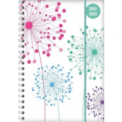 Abbildung von Collegetimer Blowballs 2022/2023 Schüler Kalender A5 (15x21 cm) Pusteblume Ringbindung Weekly 224 Seiten Terminplaner Alpha Edition (Collegetimer Ringbuch)