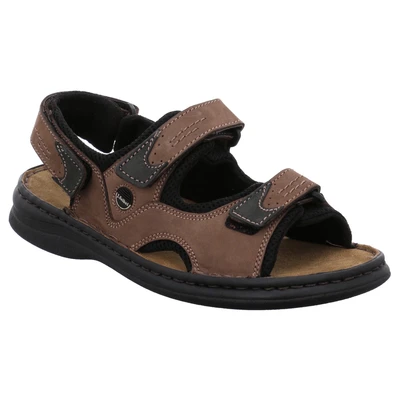 Abbildung von Josef Seibel Trekkingsandale, Herren, Größe: 46, Brown Schuhe