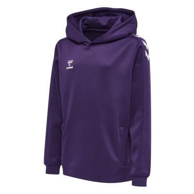 Abbildung von Hummel CORE XK Kapuzenpullover für Kinder, Größe: 116, Acai white