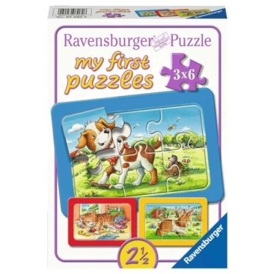 Abbildung von Ravensburger Kinderpuzzle Meine Tierfreunde my first puzzle